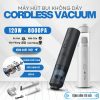 Máy Hút Bụi Cầm Tay TEKYOMI EG-121 – Công Suất 120W, Lực Hút 8000Pa, Đa Năng Cho Ô Tô & Gia Đình
