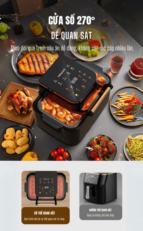 nồi chiên không dầu