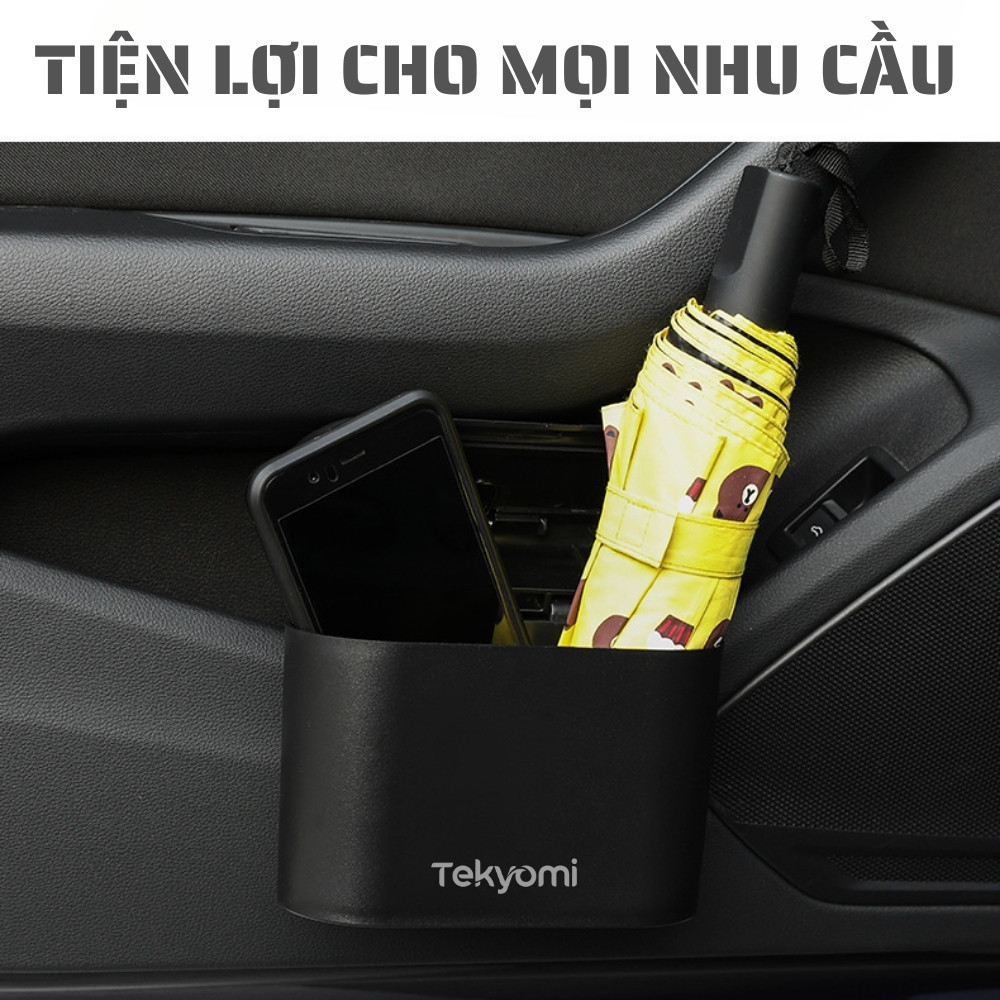 Thùng rác ô tô mini TEKYOMI – Nhỏ gọn, sang trọng, dễ lắp đặt, giữ xe luôn sạch sẽ - Ảnh 7