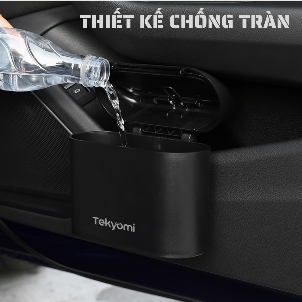 Thùng rác ô tô mini TEKYOMI – Nhỏ gọn, sang trọng, dễ lắp đặt, giữ xe luôn sạch sẽ - Ảnh 9