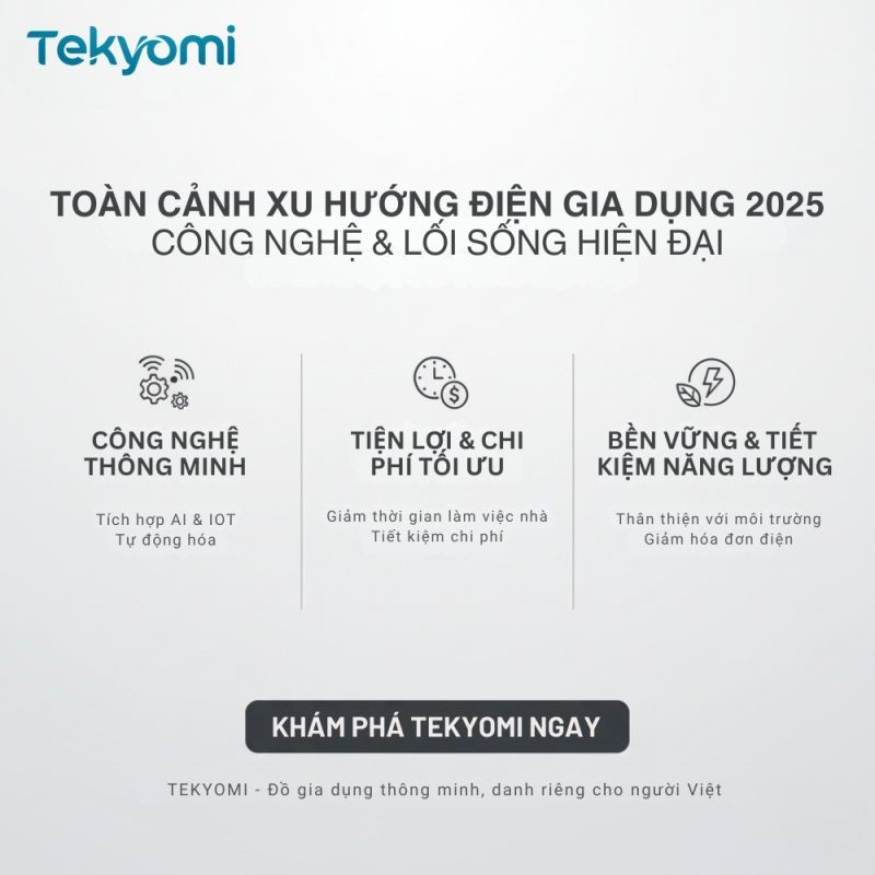 xu hướng điện gia dụng